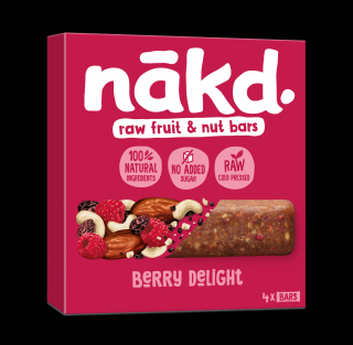 NAKD Berry Delight 4x35G