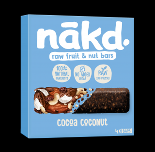 NAKD Cocoa Coconut  4x 35G