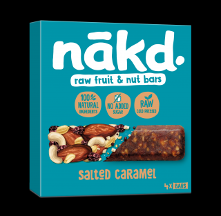 NAKD Salted caramel 4x 35G