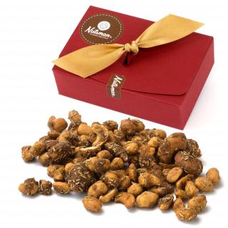 NUTSMAN Dárková krabička směs ořechů v medu a rozmarýnu 150 g