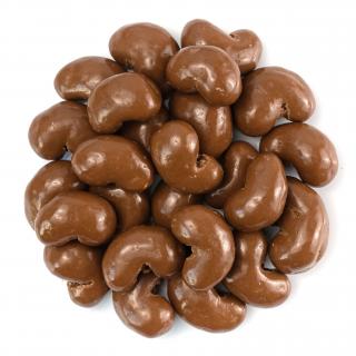 NUTSMAN Kešu ořechy v mléčné čokoládě Množství: 125 g