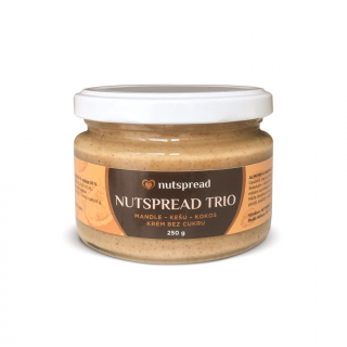 Nutspread TRIO Pasta ze tří druhů ořechů 250 g DMT 1/2024