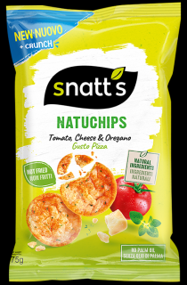 Snatt´s Natuchips - Rajče, sýr, oregáno 75g
