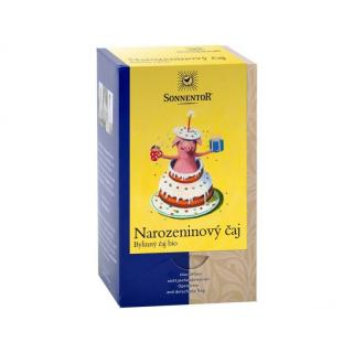 Sonnentor Narozeninový čaj bio 27 g porc. dvoukomorový