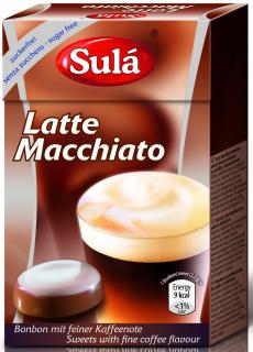 SULÁ - Bonbóny bez cukru - Latte Macchiato 44 g