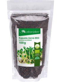 Kapusta černá BIO - semena na klíčení 100g