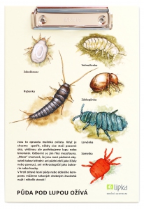 Podložka s klipem A5: Půda pod lupou ožívá