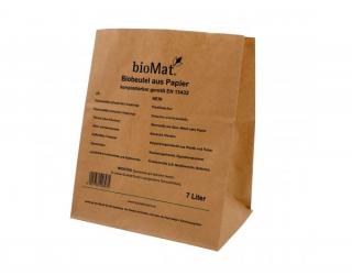 Sáčky bioMat® kraft-papírové kompostovatelné 7 litrů (40ks)