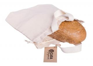 Taška na chleba z biobavlny (26×40 cm)