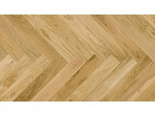 Dřevěná podlaha - Dub Caramel Herringbone 130 (Barlinek) - třívrstvá