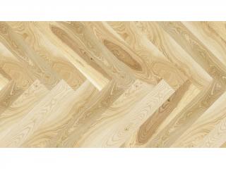 Dřevěná podlaha - Jasan Auric Herringbone 130 (Barlinek) - třívrstvá