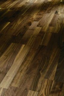 Dřevěná podlaha - Vlašský ořech Rustikal 1569686 lak (Parador) - třívrstvá