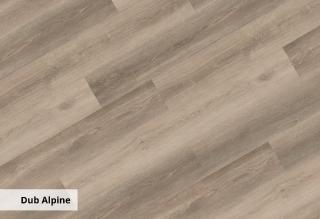 Plovoucí vinylová podlaha - Dub Alpine 55 4007, SPC Rigid (Premium vinyl click)