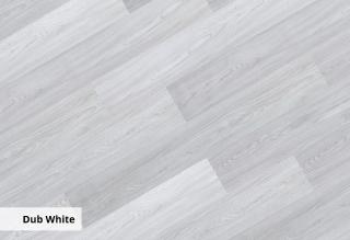 Plovoucí vinylová podlaha - Dub White 55 4003, SPC Rigid (Premium vinyl click)