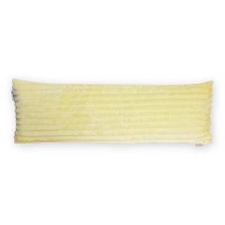 GADEO dekorační polštář MINKY STRIPES žlutá
