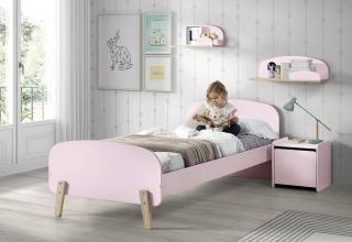 Kiddy postel s doplňky na výběr Barva: růžová