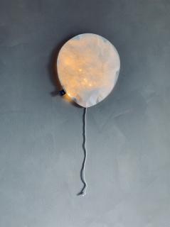 Noční osvětlení Balónek velikost S - bílý