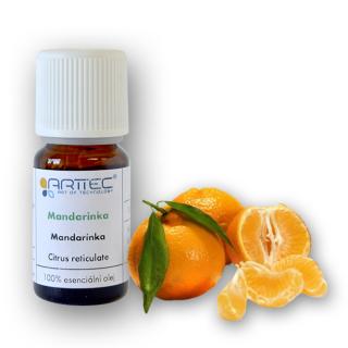 ARTTEC přírodní vonný olej Mandarinka bio 10 ml