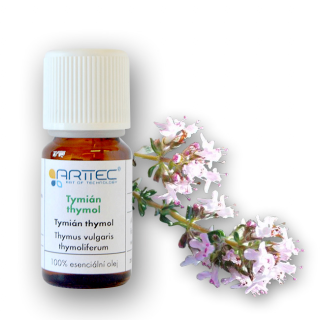 ARTTEC přírodní vonný olej Tymián thymol 5 ml