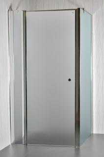 ARTTEC Sprchový kout rohový jednokřídlý MOON D 19 grape sklo 101 - 106 x 76,5 - 78 x 195 cm