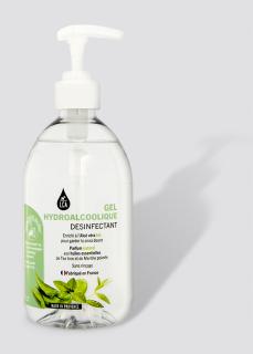 Dezinfekční gel s organickými éterickými oleji a aloe vera 500 ml