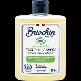 Fleur de savon Sprchový gel - olivový olej a sladká mandle, 400ml