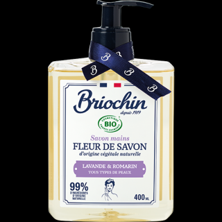 Fleur de savon Tekuté mýdlo na ruce - levandule a rozmarýn, 400ml