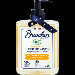 Fleur de savon Tekuté mýdlo na ruce - med a citron, 400ml
