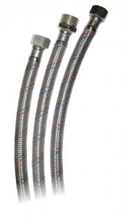 Propojovací hadička, PN 10, MF, 3/8  x 3/8  - 120 cm