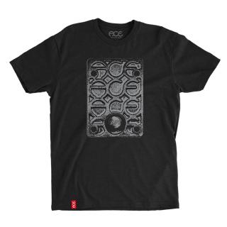 Triko Ace Trucks Baseplate Tee Black Velikost: M