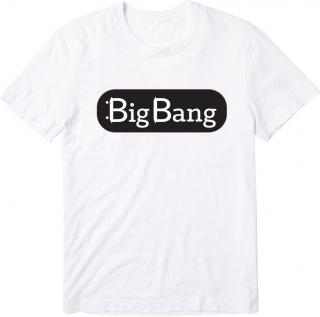 Triko BigBang Logo White Velikost: S