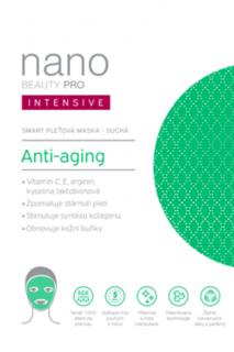 Anti-aging nanovlákenná maska nanoBeauty INTENSIVE  Více účinných látek