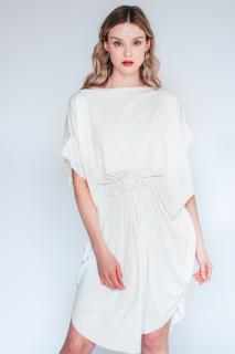 Bílé Designové šaty Elegant Eagle nanoSPACE by LADA