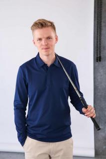 Letní polo triko s dlouhým rukávem Golf – nanoSPACE by LADA  extrémně lehký materiál Velikost: XL