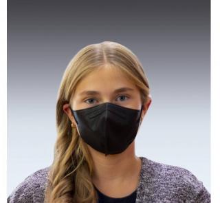 Nanovlákenná maska BreaSAFE COMMUNITY MASK KIDS  17,8 Kč / ks, 5 - 7 let  - záchyt FFP2 Varianta: černá