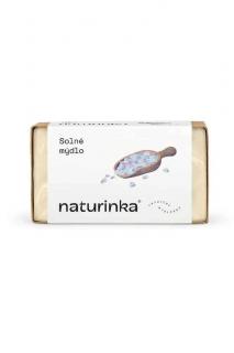Přírodní solné mýdlo na intimní hygienu – Naturinka 110 g  sůl z Mrtvého moře