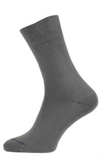 Společenské ponožky se stříbrem nanosilver NEW šedé Velikost: L 43/46