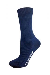 Zdravotní ponožky modré Velikost: L 43/46