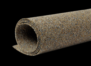 POLYKORK - podlahová podložka z korkovo pěnového granulátu Tloušťka: 2 mm