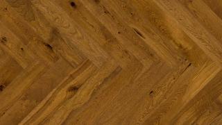 Třívrstvá dřevěná dubová podlaha BROWN SUGAR STROMEČEK 130