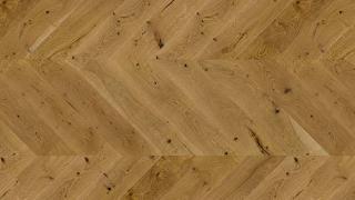 Třívrstvá dřevěná dubová podlaha MAINLAND CHEVRON