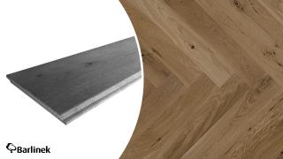 Vzorek dřevěné podlahy Barlinek TOFFEE PARKETA