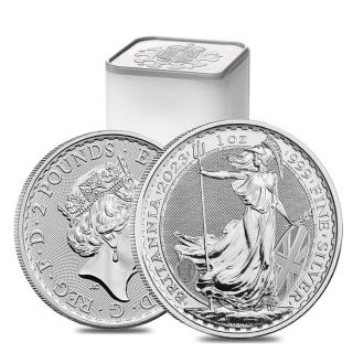 Investiční stříbrná mince Britannia 1 Oz - 2021