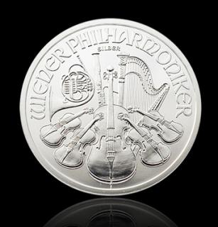 Investiční stříbrná mince Philharmoniker 1 Oz