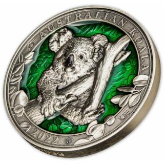 Stříbrná mince Koala 3 Oz-2022