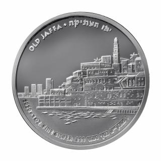 Stříbrná mince Old Jaffa 1 Oz 2020-Izrael
