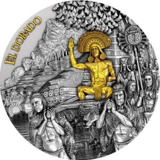 Stříbrná moderní mince El Dorado 2 Oz 2020