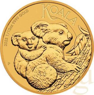 Zlatá mince Koala 2023 1/10 Oz