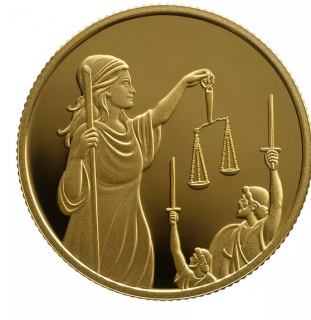 Zlatá mince Věštkyně Deborah 2023-10 šekelů Izrael-série Biblického umění