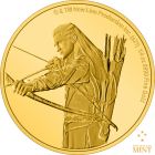 Zlatá moderní mince Pán prstenů- Legolas 2021 1/4 Oz proof